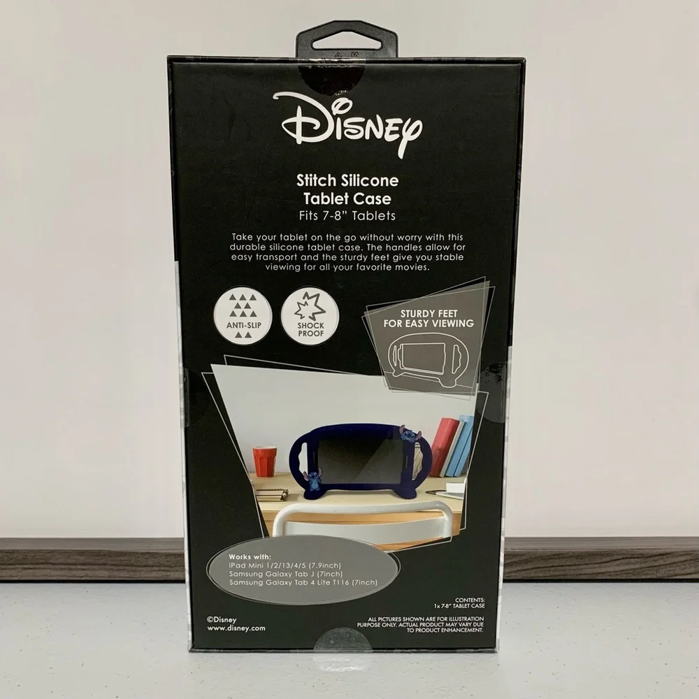 Disney Lilo & Stitch Silicone Tablet Case-New in Box
